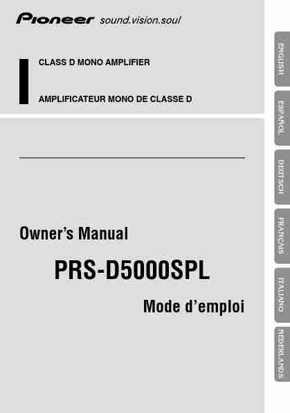 Pioneer Car Amplifier PRS-D5000SPL-page_pdf